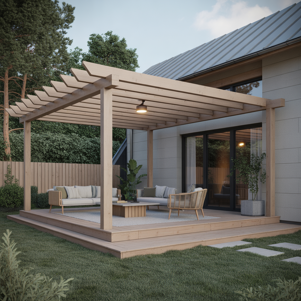 12.Hur du bygger en hallbar och stilren pergola