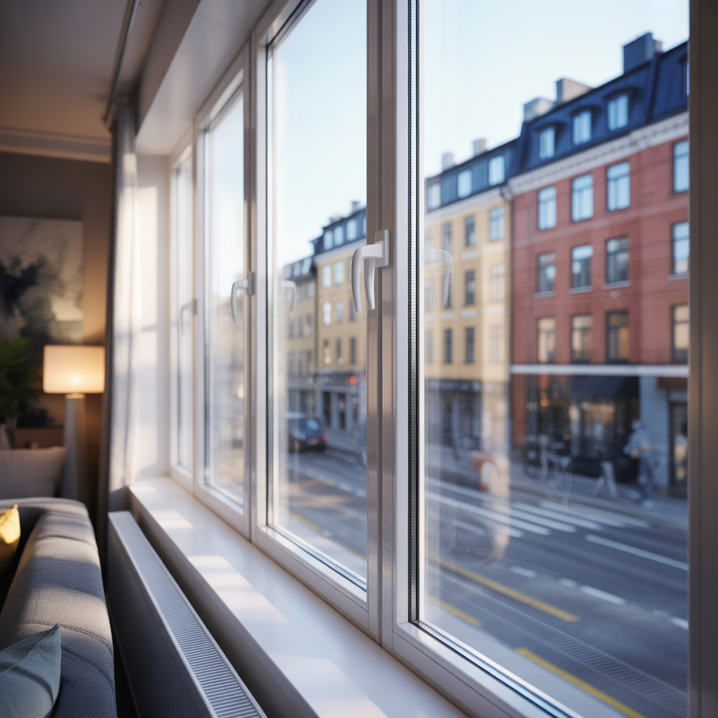 7.Hur du minskar buller fran trafik genom ratt fonsterval